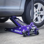 Sealey Low Profile Rocket Lift Trolley Jack 2.25 Tonne - Purple 2001LEP Sealey - Dynamic Drive