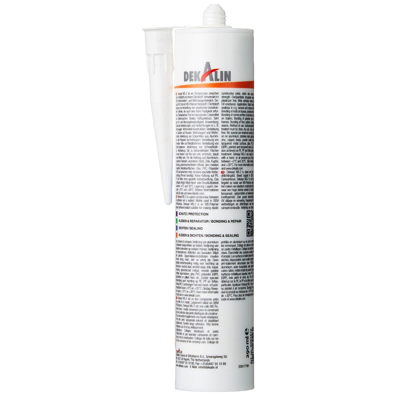 Dekasyl Ms2 Black 290Ml 108610 Deka - Dynamic Drive