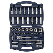 Sealey Socket Set 41pc 1/2"Sq Drive WallDrive® Metric Sealey  - Dynamic Drive