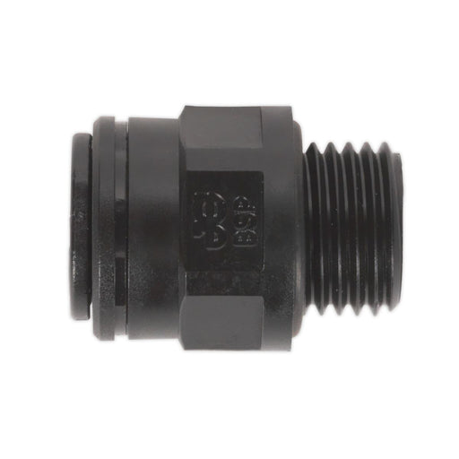 Sealey Straight Adaptor 8mm x 1/4"BSP Pk of 5 (Speedfit-PM010812E) JGC814 Sealey  - Dynamic Drive