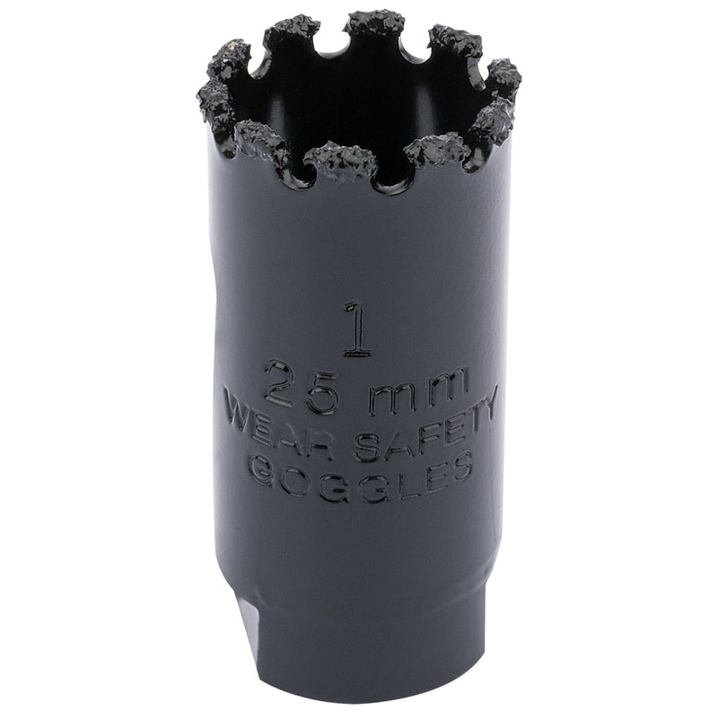 Draper Tungsten Carbide Grit Hole Saw, 25mm 34868 Draper - Dynamic Drive