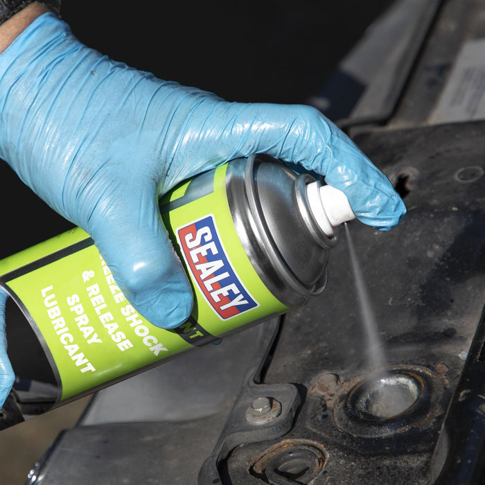 Sealey Freeze Shock & Release Spray Lubricant 500ml Single SCS036S Sealey  - Dynamic Drive