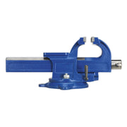 Sealey Vice 125mm Quick Action Swivel Base SG Iron QAVE125 Sealey - Dynamic Drive