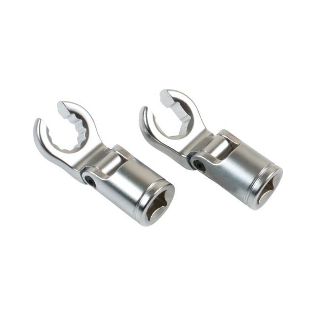 Laser Flexible Crows Foot Wrench Set 1/2"D 2pc 7720 Laser - Dynamic Drive