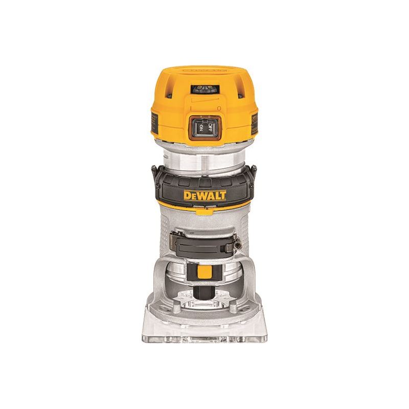 Dewalt Power Tools D26200 1/4in Compact Fixed Base Router 900W 110V DeWALT Power Tools - Dynamic Drive