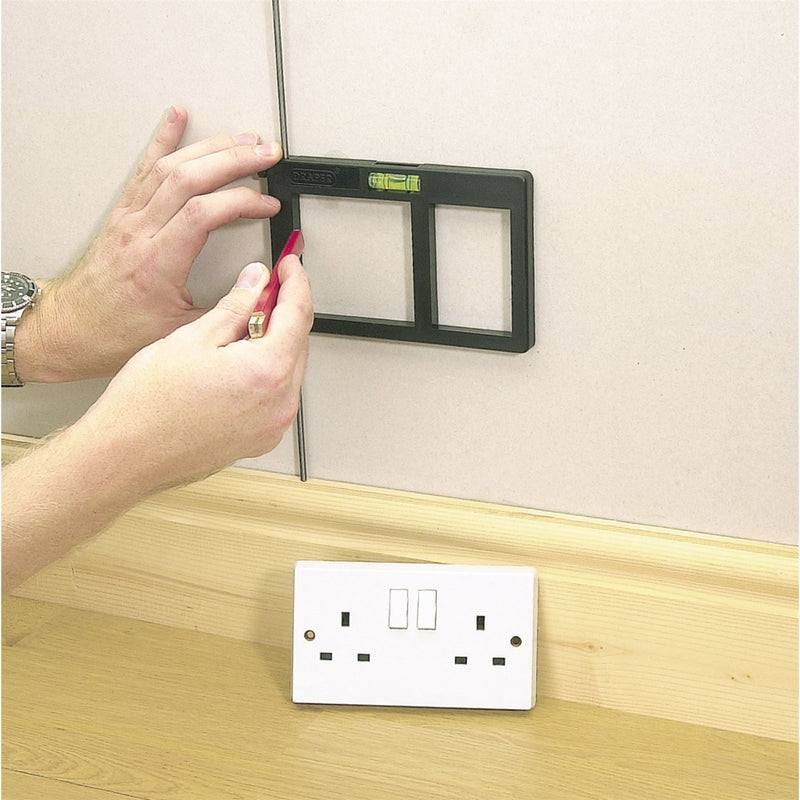 Draper Socket Box Cutting Template 63955 Draper - Dynamic Drive