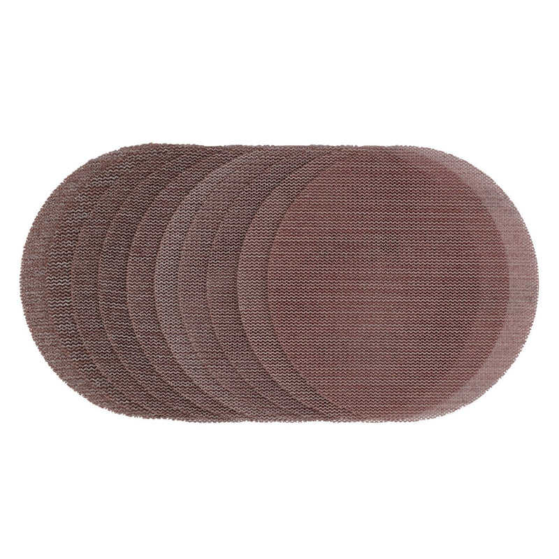 Draper Mesh Sanding Discs, 125mm, Assorted Grit - 80G, 120G, 180G, 240G (Pack of Draper - Dynamic Drive