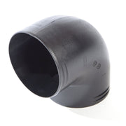 Whale Air Duct Fitting Equal Elbow 90mm x 90mm Black Whale - Dynamic Drive