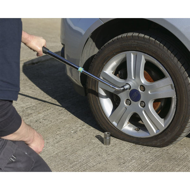 Sealey Extendable L-Bar Wrench Set 3pc 1/2"Sq Drive S0472 Sealey - Dynamic Drive