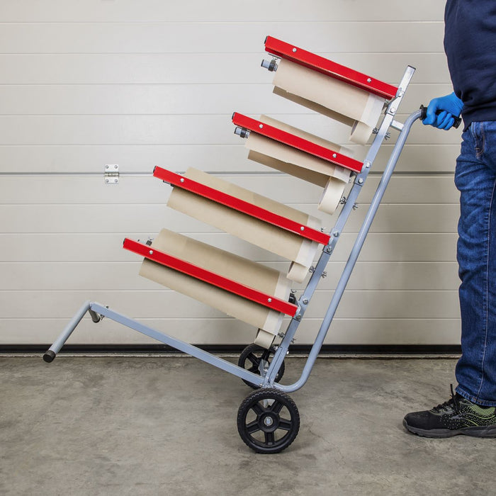 Sealey Masking Paper Dispenser Tree 2 x 300mm & 2 x 450mm Rolls MK63 Sealey - Dynamic Drive