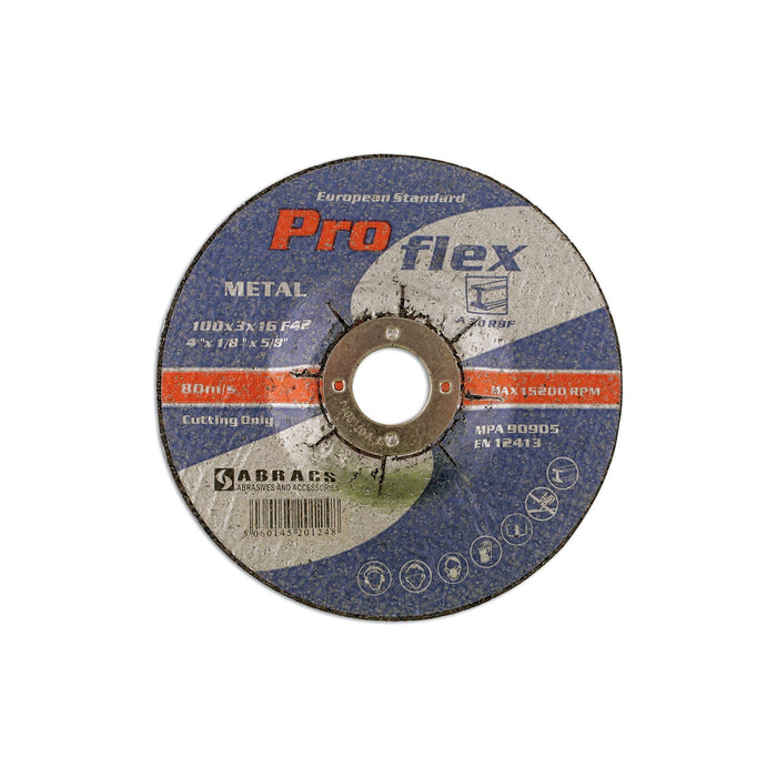 Connect Abracs DPC Cutting Discs 100mm x 3.0mms 25pc 32064 Tool Connection - Dynamic Drive
