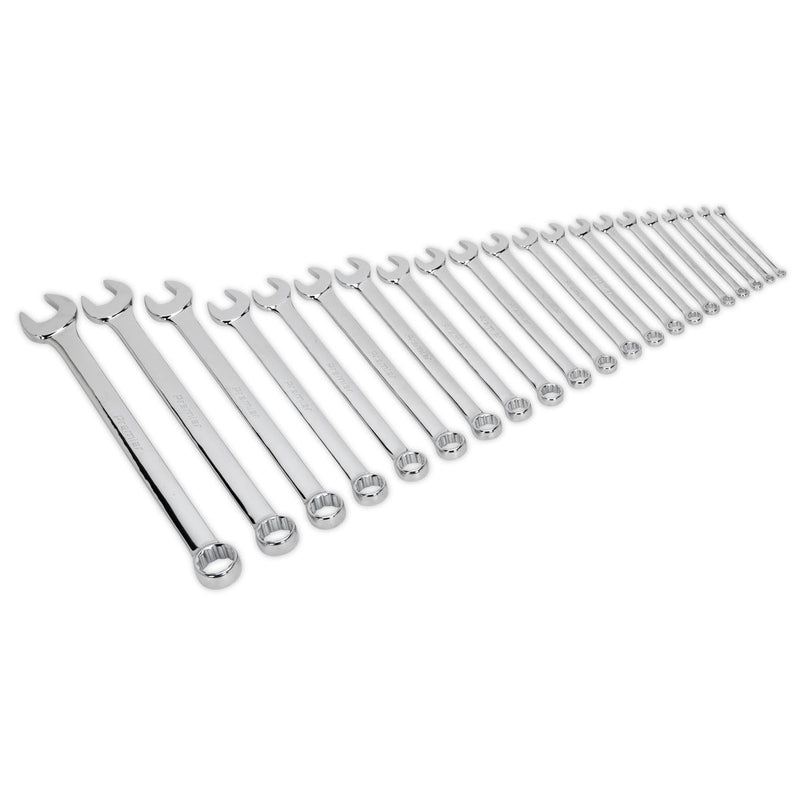 Sealey Combination Spanner Set 21pc Jumbo Metric AK6083 Sealey - Dynamic Drive