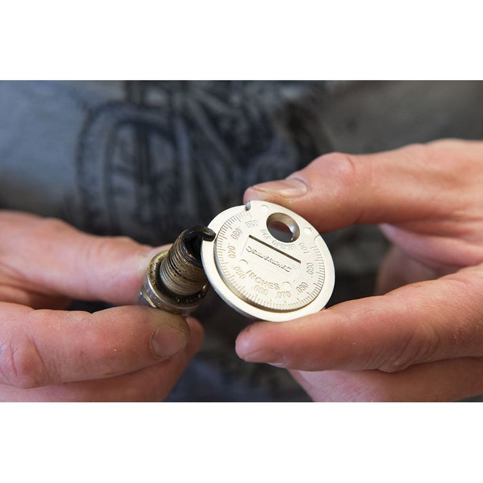 Silverline Spark Plug Gap Tool 0.5 - 2.55mm / 0.02 - 0.1" Silverline - Dynamic Drive