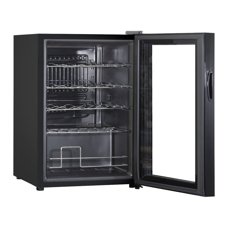 Baridi 20 Bottle Wine Cooler Fridge with Touchscreen Controls & LED Light - Black Baridi  - Dynamic Drive