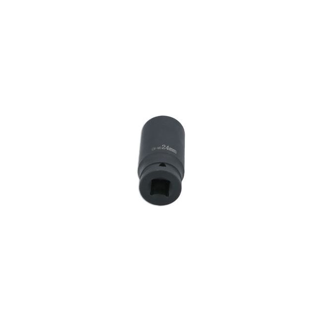 Laser Deep Impact Socket 1/2"D 24mm Bi-Hex - for VW Group 8105 Laser - Dynamic Drive