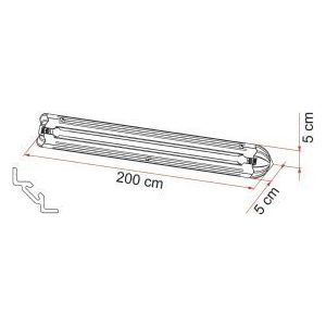 Fiamma Garage Bars Corner (2) 98655-906 Fiamma - Dynamic Drive