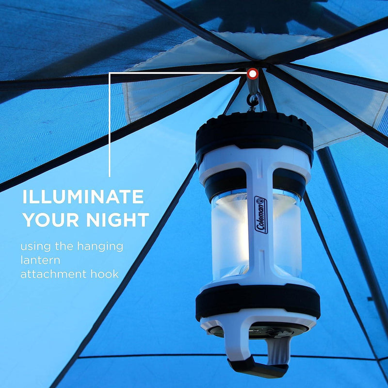 Coleman Cortes Octagon 8 Person Dome Glamping Yurt Camping Family Tent Blue Coleman - Dynamic Drive
