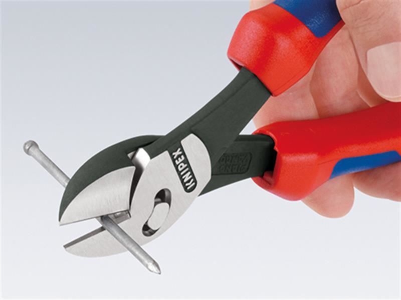 Knipex TwinForce® Diagonal Cutters Multi-Component Grip 180mm Knipex - Dynamic Drive