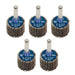 Sealey 25 x 20mm Abrasive Flap Wheel on 6mm Shaft 40Grit - Pack of 5 FW2520405 Sealey - Dynamic Drive