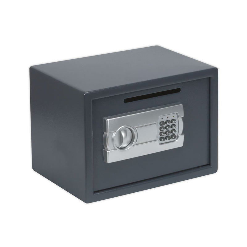 Sealey Electronic Combination Security Safe with Deposit Slot 350 x 250 x 250mm Sealey - Dynamic Drive