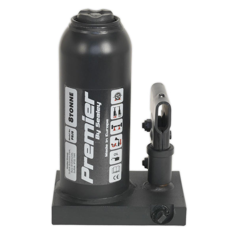 Sealey Premier Bottle Jack 8 Tonne PBJ8 Sealey - Dynamic Drive