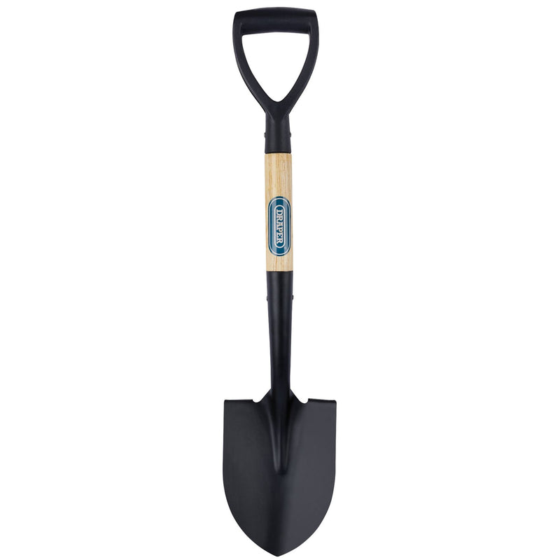 Draper Round Point Mini Shovel with Wood Shaft 15072 Draper - Dynamic Drive