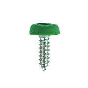 Sealey Green Numberplate Screws 4.8 x 18mm Pack of 50 PTNPG Sealey - Dynamic Drive