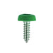 Sealey Green Numberplate Screws 4.8 x 18mm Pack of 50 PTNPG Sealey - Dynamic Drive
