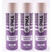 3x Stone Guard White Aerosol Spray Autotek AT00SGW500 UNDERSEAL 500 ML AEROSOL Autotek - Dynamic Drive