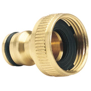 Draper Brass Garden Hose Tap Connector, 3/4" 36198 Draper - Dynamic Drive