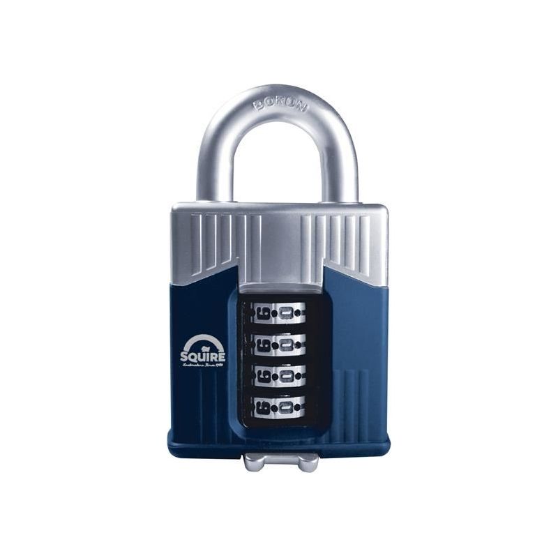 Squire Warrior High-Security Open Shackle Combination Padlock 55mm Boxed Squire - Dynamic Drive