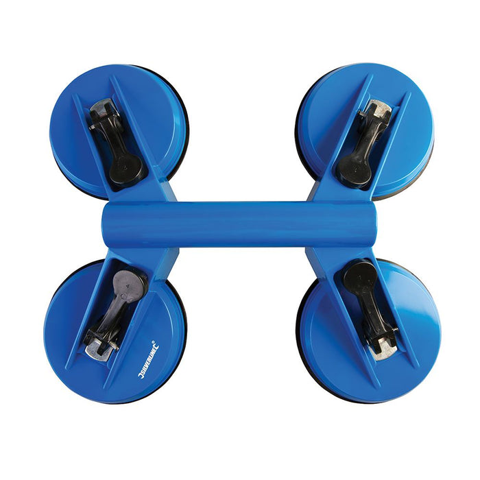 Silverline Quad Suction Pad 120kg Silverline - Dynamic Drive
