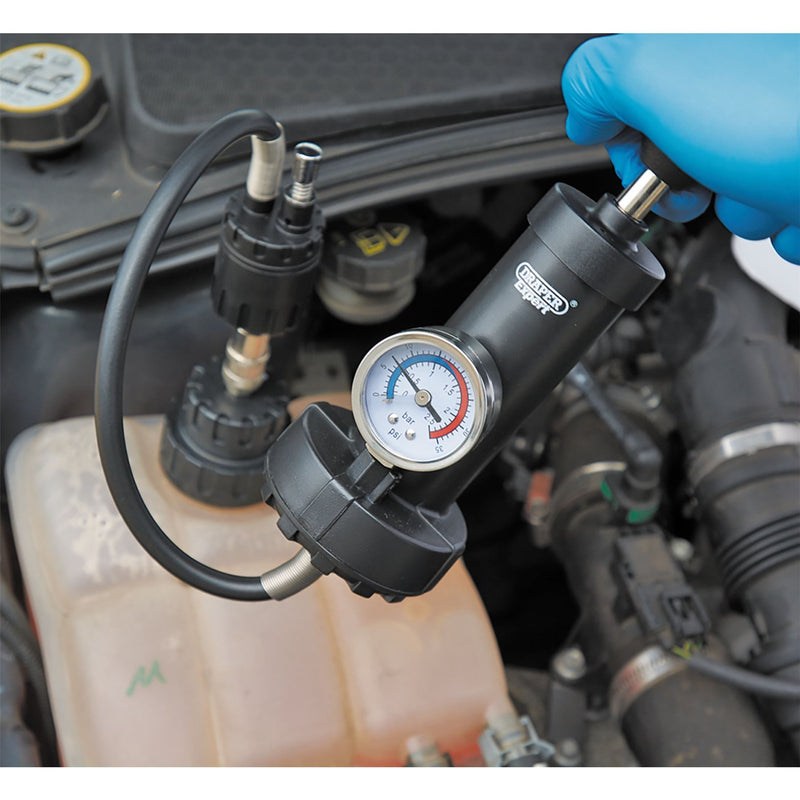 Draper Cooling System Pressure Test Kit (22 Piece) 14455 Draper - Dynamic Drive