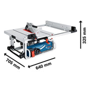 Bosch GTS 10 J Professional Table Saw 1800W 110V Bosch - Dynamic Drive