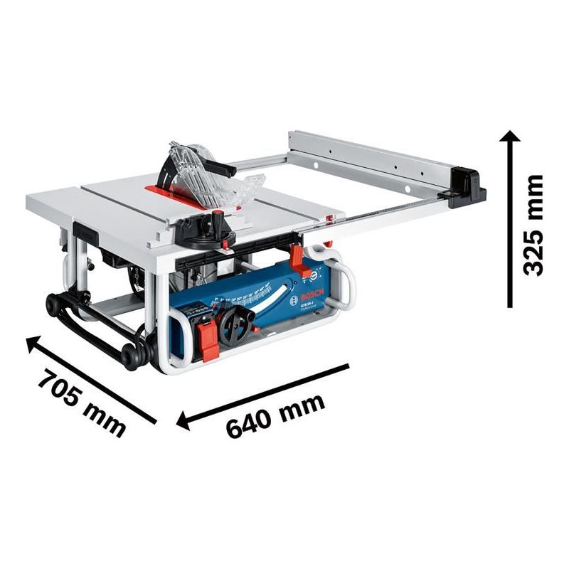 Bosch GTS 10 J Professional Table Saw 1800W 110V Bosch - Dynamic Drive