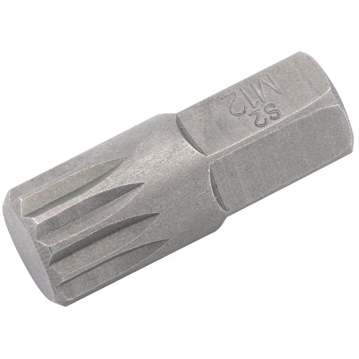 Draper M12 x 30mm Spline 10mm Insert Bit for Mechanic's Bit Sets 33343 Draper - Dynamic Drive