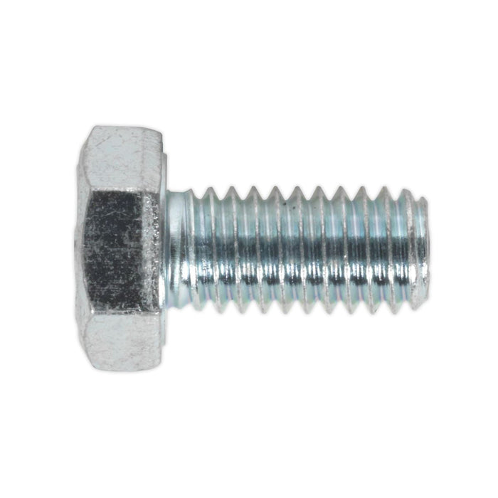 Sealey HT Setscrew M6 x 12mm 8.8 Zinc Pack of 50 SS612 Sealey - Dynamic Drive