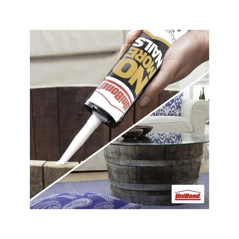 Unibond No More Nails Invisible Grab Adhesive Cartridge 285g UniBond - Dynamic Drive