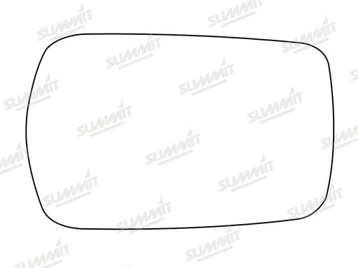 Summit Stick-On Standard Mirror Glass fits Volvo 240 RHS Summit - Dynamic Drive