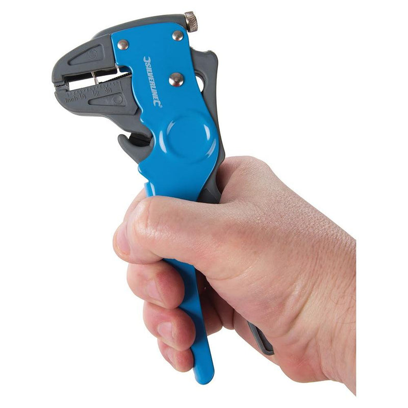 Silverline 2-in-1 Adjustable Wire Strippers 170mm Silverline - Dynamic Drive