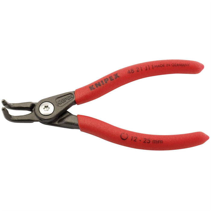 Draper Knipex 48 21 J11 90&deg; Internal Straight Tip Circlip Pliers, 12 - 25mm Draper - Dynamic Drive