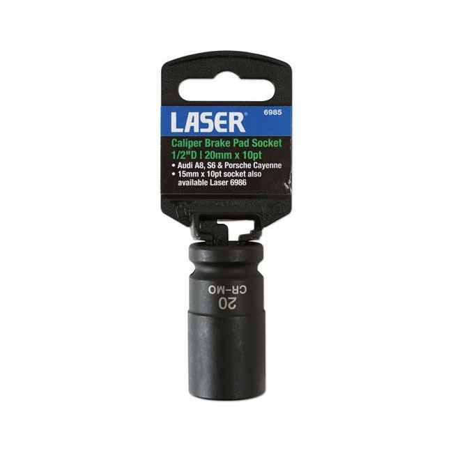 Laser Caliper Brake Socket 20mm x 10pt 6985 Laser - Dynamic Drive