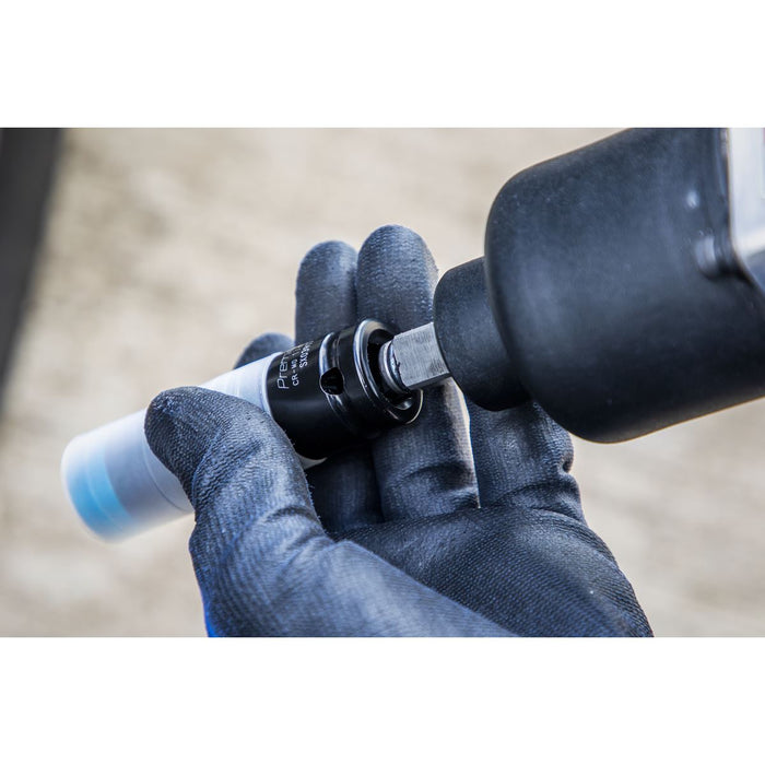 Sealey Alloy Wheel Ultra-Power Impact Socket Set 3pc 1/2"Sq Drive SX039 Sealey - Dynamic Drive
