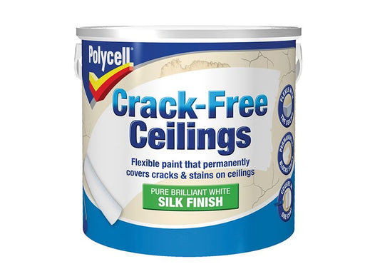 Polycell Crack-Free Ceilings Smooth Silk 2.5 litre Polycell - Dynamic Drive