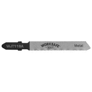 Sealey Jigsaw Blade Metal 55mm 21tpi Pack of 5 WJT118A Sealey - Dynamic Drive