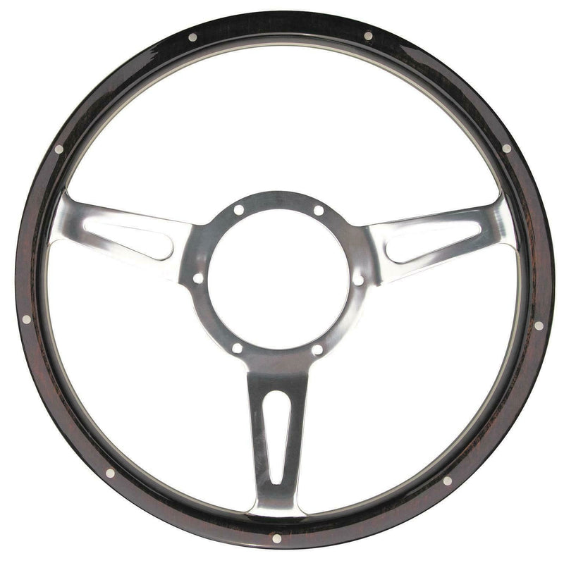 13" Mountney Wood Steering Wheel + boss kit for Ford Fiesta MK2 1983 - 1989 Mountney  - Dynamic Drive
