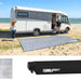 Fiamma F80L 600 Awning Deep Black - Royal Grey (07841M03R) Winch Handle Roof Mounted Fiamma - Dynamic Drive