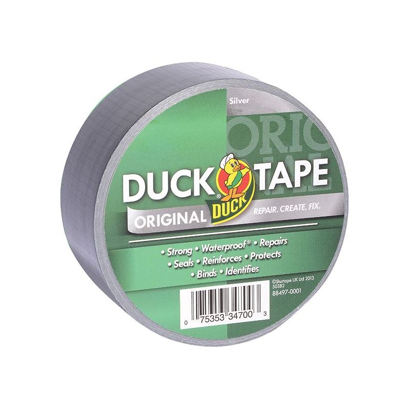 Shurtape Duck Tape® Original Trade Pack 50mm x 50m Silver Shurtape - Dynamic Drive
