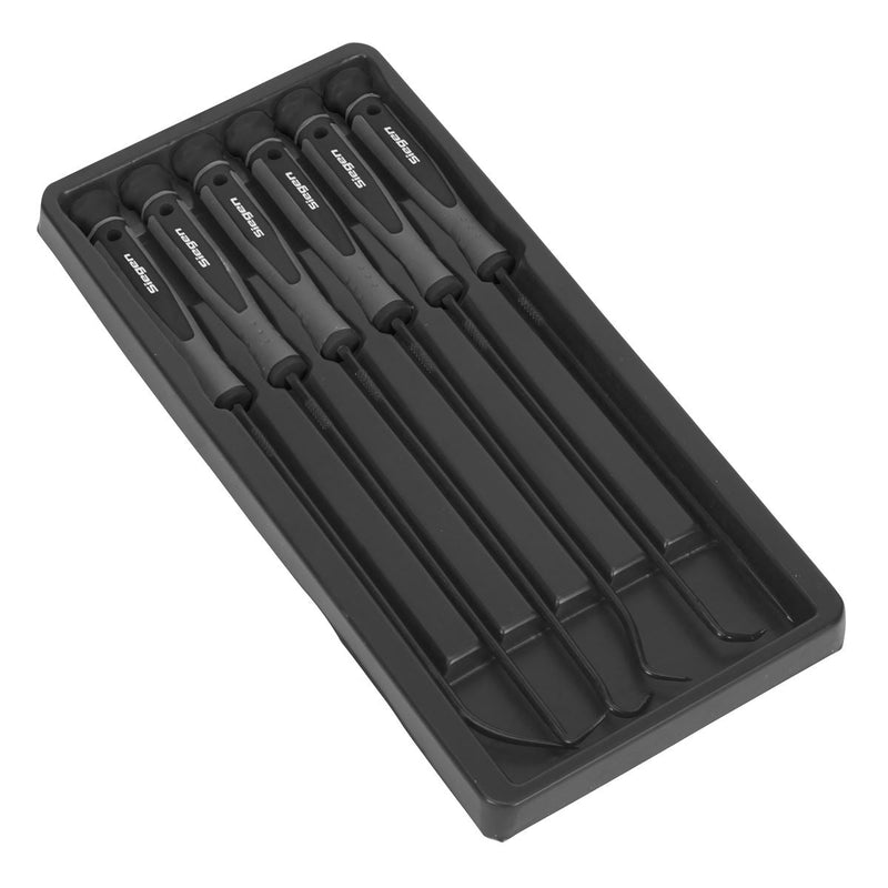 Sealey Pick & Hook Set 6pc Extra-Long S01104 Siegen by Sealey - Dynamic Drive