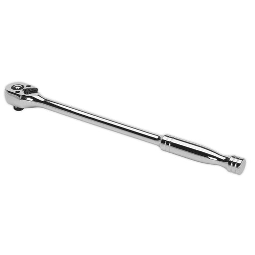 Sealey Ratchet Wrench Long Pattern 300mm 3/8"Sq Drive Pear-Head Flip Reverse Seigen by Sealey - Dynamic Drive